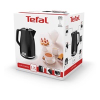 Tefal KO250830 Loft rychlovarná konvice, 2400 W, 1.7 l, kontrolka, automatické vypnutí, černá
