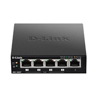 D-Link DES-1005P B1 5-Port 10/100 PoE Desktop Switch, 4x PoE+, 60W pro PoE