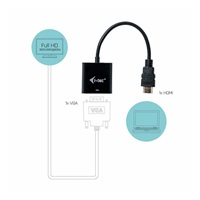 i-tec HDMI na VGA kabel adaptér