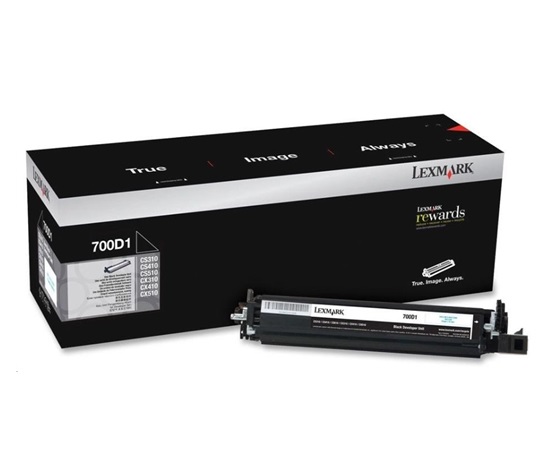 LEXMARK 700D1 Black Developer Unit