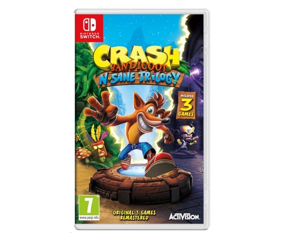 SWITCH Crash Bandicoot N.Sane Trilogy