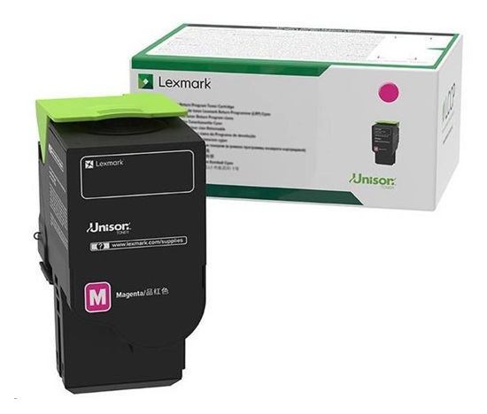 Lexmark purpurový toner C2320M0 Return progam pro C2525, C2425, C2535, MC 2325, MC 2425, MS2535, MC2640 - 1 000 str