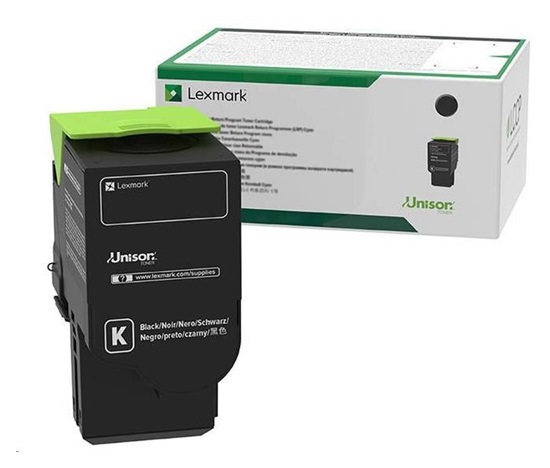 Lexmark černý High cap. Toner C232HK0 Return progam pro C2525, C2425 ,C2535, MC2325, MC2425, MS2535,MC2640 - 3 000 str