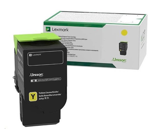 Lexmark žlutý High cap. C232HY0 Return progam pro C2525, C2425 ,C2535, MC2325, MC2425, MS2535,MC2640 - 2 300 str