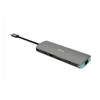 i-tec USB-C Metal Nano Docking Station 4K HDMI LAN + Power Delivery 100 W