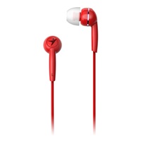 GENIUS sluchátka s mikrofonem HS-M320, červená