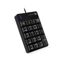 CONNECT IT NumCALC drátová numerická klávesnice, ČERNÁ