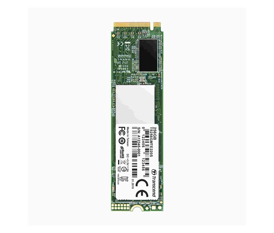 TRANSCEND SSD 220S 256GB, M.2 2280, PCIe Gen3x4, NVMe, M-Key, 3D TLC, with Dram