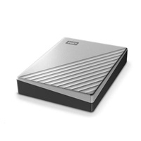 WD My Passport Ultra 4TB, Externí HDD, USB-C 3.0, pro MAC, stříbrná