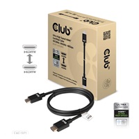 Club3D Kabel Ultra Rychlý HDMI™ Certifikovaný 4K 8K60Hz 48Gbps (M/M), 1m, 30 AWG