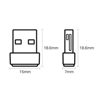 TP-Link Archer T2U Nano WiFi5 USB adapter (AC600,2,4GHz/5GHz,USB2.0)