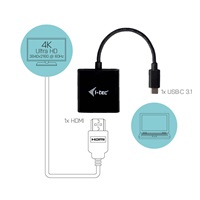 i-tec USB-C HDMI Adapter 4K/60 Hz