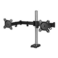 ARCTIC stolní držák Z2 (Gen3) pro 2x LCD do 34", nosnost 2x15kg, 4x USB HUB, černý (black)
