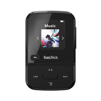 SanDisk Clip Sport Go MP3 Player 32 GB, Black