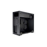IN WIN skříň 103 Black, Midi Tower, průhledný bok, bez zdroje