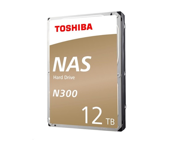 TOSHIBA HDD N300 NAS 12TB, SATA III, 7200 rpm, 256MB cache, 3,5", RETAIL