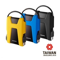 ADATA Externí HDD 1TB 2,5" USB 3.1 AHD680, modrý (gumový, nárazu odolný)