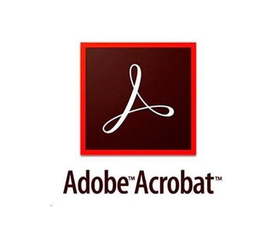 Acrobat Standard DC for TEAMS WIN ENG COM NEW 1 User, 1 Month, Level 4, 100+ Lic