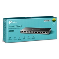 TP-Link Easy Smart switch TL-SG116E (16xGbE, fanless)