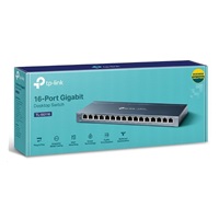 TP-Link switch TL-SG116 (16xGbE, fanless)