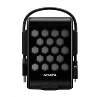 ADATA Externí HDD 1TB 2,5" USB 3.1, DashDrive™ Durable HD720, G-sensor, černý, (gumový, vodě/nárazu odolný)