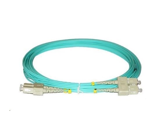 Duplexní patch kabel MM 50/125, OM3, SC-SC, LS0H, 5m