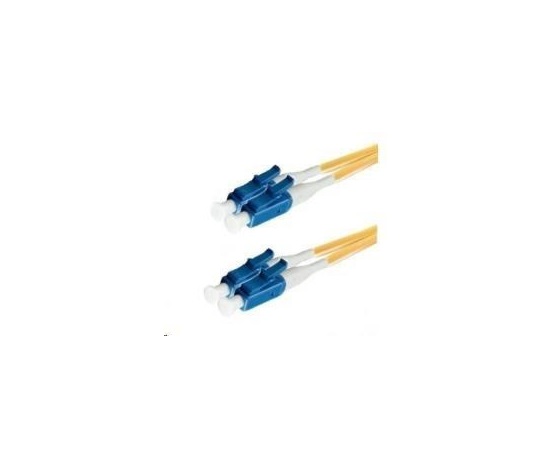 Duplexní patch kabel SM 9/125, OS2, LC-LC, LS0H, 15m