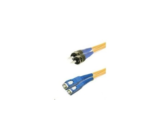 Duplexní patch kabel SM 9/125, OS2, SC-ST, LS0H, 3m