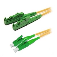 XtendLan duplexní patch kabel SM 9/125, OS2, E2000(APC)-LC(APC), LS0H, 1m