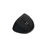 C-TECH myš VEM-09, vertikální, bezdrátová, 6 tlačítek, černá, USB nano receiver