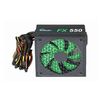 EVOLVEO FX 550 , zdroj 550W ATX, 14cm, tichý, 80+, bulk, záruka 3 roky