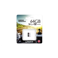 Kingston MicroSDXC karta 64GB microSD XC High Endurance, 95R Class 10 UHS-I U1
