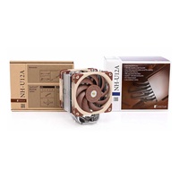 NOCTUA Chladič CPU NH-U12A, 2x 120mm, LGA1851, AM5, hnědá/stříbrná