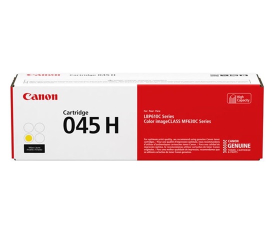 Canon LASER TONER  CRG-045HY - poškozený obal  (nerozbaleno) - BAZAR