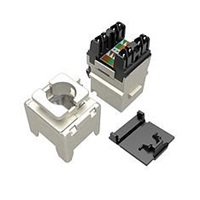 10G Keystone Solarix CAT6A STP czarny