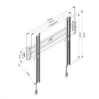 Držák Tv Fiber Mounts C2F