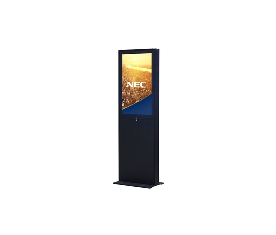 NEC 55" Freestand Storage - Black - Signage Indoor stojan, cierny, pre V554, P554,pre finalizaciu ponuky, kontaktujte PM