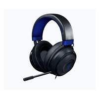 RAZER sluchátka Kraken pro konzole, modro-černé, 3.5 mm jack, herní