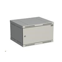 Solarix rozvaděč nástěnný SENSA 6U 500mm, dveře plech, RAL 7035 SENSA-6U-65-21-G