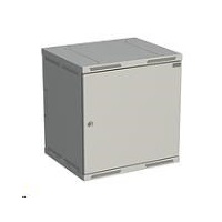 Solarix rozvaděč nástěnný SENSA 12U 500mm, dveře plech, RAL 7035 SENSA-12U-65-21-G