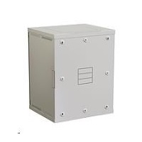 Solarix rozvaděč nástěnný SENSA 15U 500mm, dveře plech, RAL 7035 SENSA-15U-65-21-G