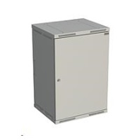 Solarix rozvaděč nástěnný SENSA 18U 500mm, dveře plech, RAL 7035 SENSA-18U-65-21-G