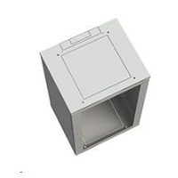 Solarix rozvaděč nástěnný SENSA 18U 500mm, dveře plech, RAL 7035 SENSA-18U-65-21-G