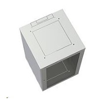 Solarix rozvaděč nástěnný SENSA 6U 600mm, dveře plech, RAL 7035 SENSA-6U-66-21-G