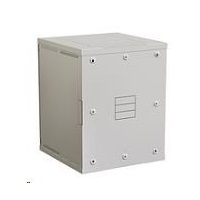 Solarix rozvaděč nástěnný SENSA 15U 600mm, dveře plech, RAL 7035 SENSA-15U-66-21-G