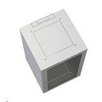 Solarix rozvaděč nástěnný SENSA 15U 600mm, dveře plech, RAL 7035 SENSA-15U-66-21-G