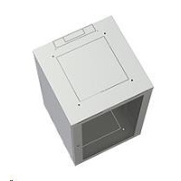 Solarix rozvaděč nástěnný SENSA 21U 600mm, dveře plech, RAL 7035 SENSA-21U-66-21-G