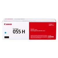 Canon TONER CRG-055H azurový pro i-SENSYS LBP663Cdw, LBP664Cx, MF742Cdw, MF744Cdw (5 900 str.)