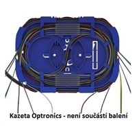 Optická vana výsuvná 2U, 48x SC duplex, černá