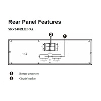 APC Easy UPS SRV 240V RM Battery Pack for 5&6&10kVA Rack, Extended Runtime model, 3U